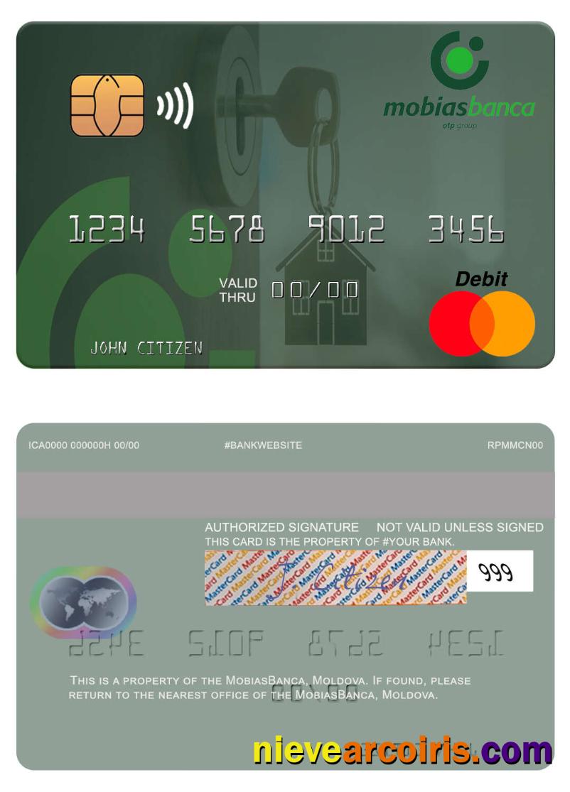 Moldova MobiasBanca mastercard